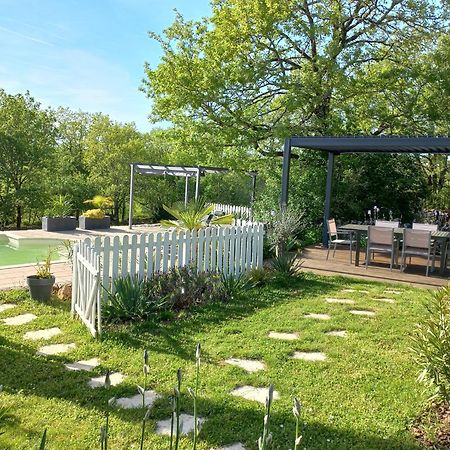 Maison De Campagne Avec Piscine Béduer Екстериор снимка