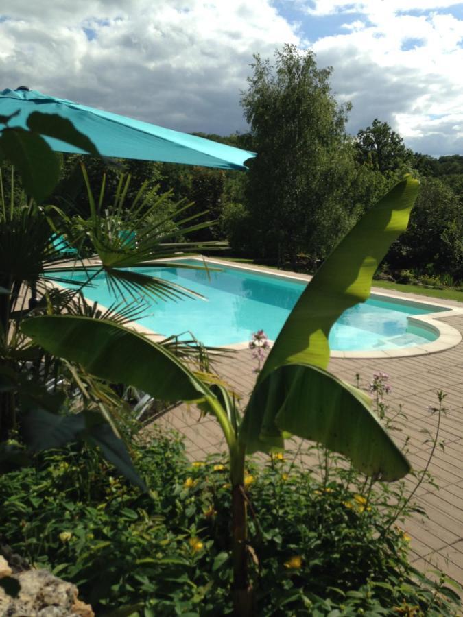 Maison De Campagne Avec Piscine Béduer Екстериор снимка