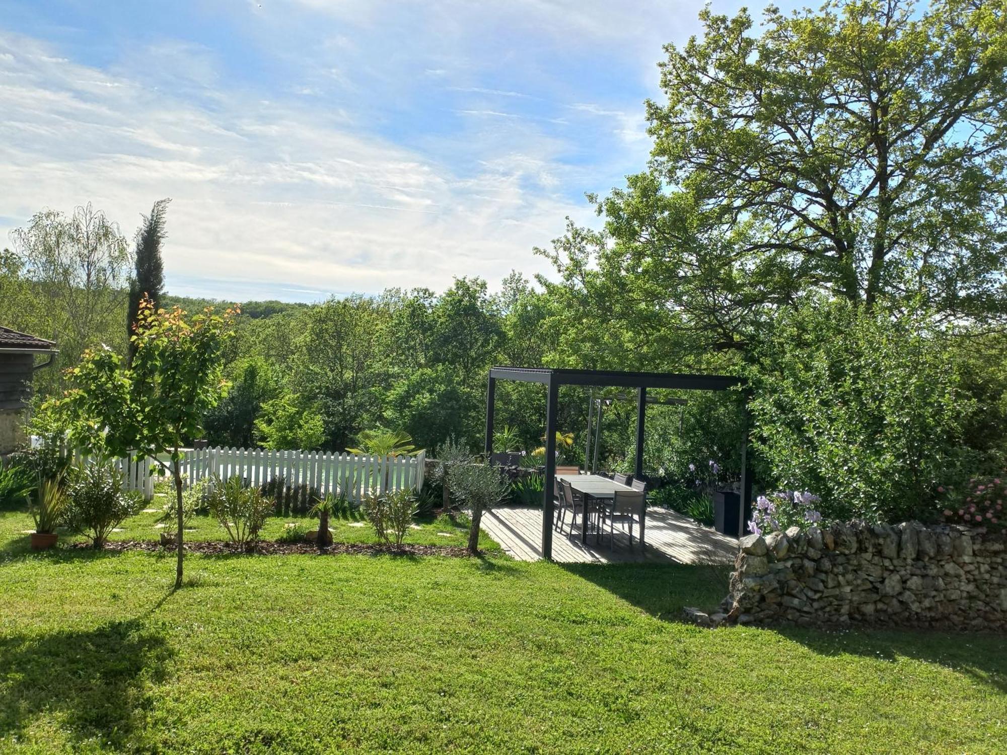 Maison De Campagne Avec Piscine Béduer Екстериор снимка
